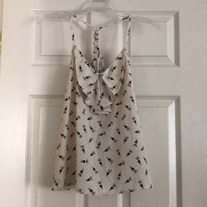 Spaghetti strap blouse